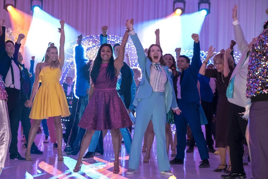 Netflixs 2020 movie the Prom, which came out Friday, is about a girl who cant go to prom with her girlfriend—until a group of struggling Broadway actors decide to help out.