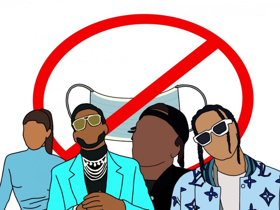 Influencers on TikTok and Instagram know that the world is watching them. So do celebrities in movies, on TV, and in the music industry. So why arent they falling COVID guidelines?