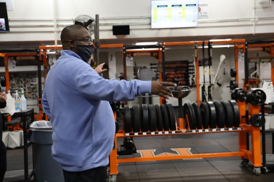 January 26 in the Upper Campus weight room