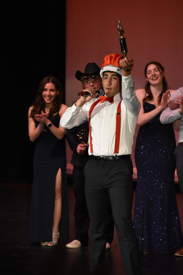 Seniors competed for the crown at the NHS-sponsored Mr. McHenry pageant in the Upper Campus auditorium on Mar. 24. Due to COVID, this was the first time the event was held in three years.