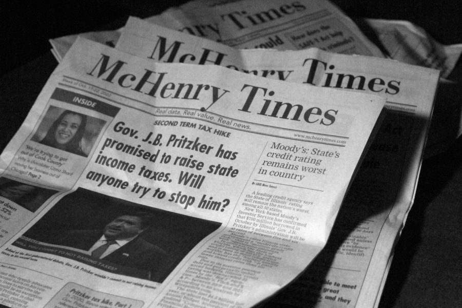 Leading up to the midterms election, people all across the state received political mailers disguised as newspapers. These mailers, including the McHenry Times, are intended to deceive the public into thinking it is real news.