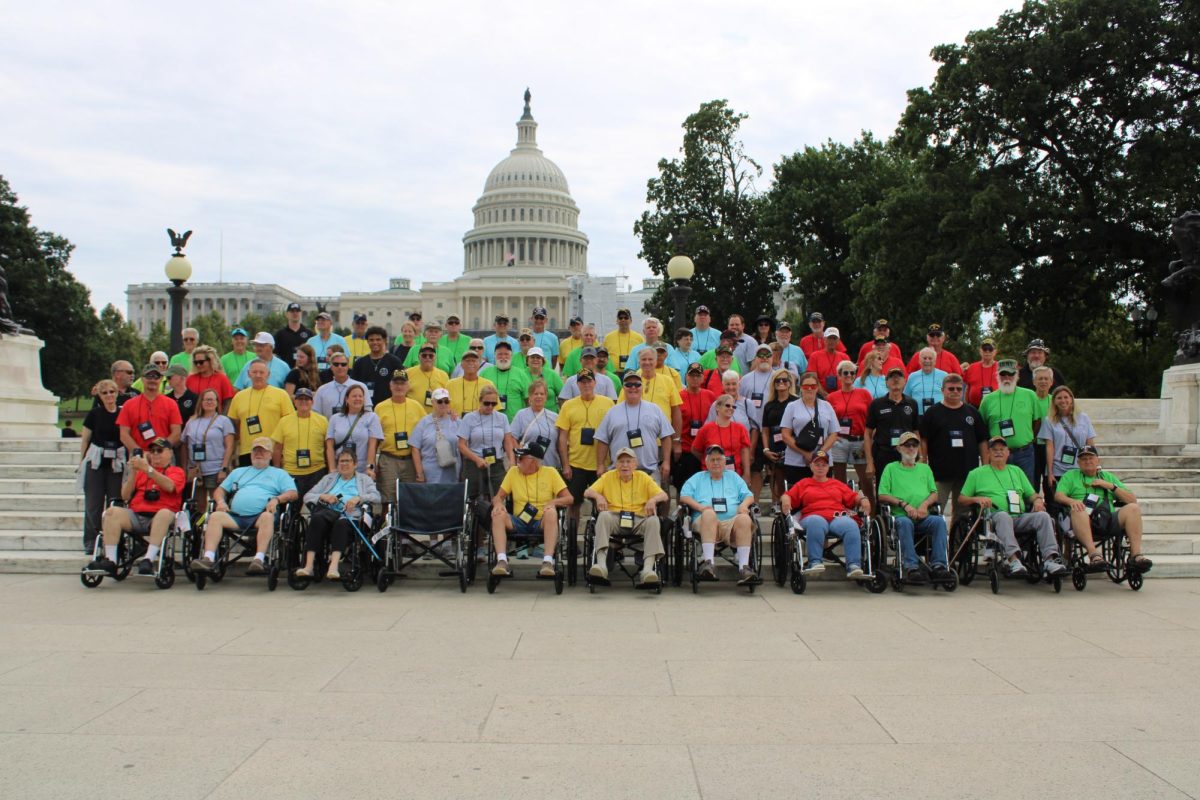 For the second year in a row, MCHS hosted a trip to Washington D.C. for veterans as part of Honor Flight. The trip entailed veterans viewing memorials in the nations capital and being recognized for their service. 