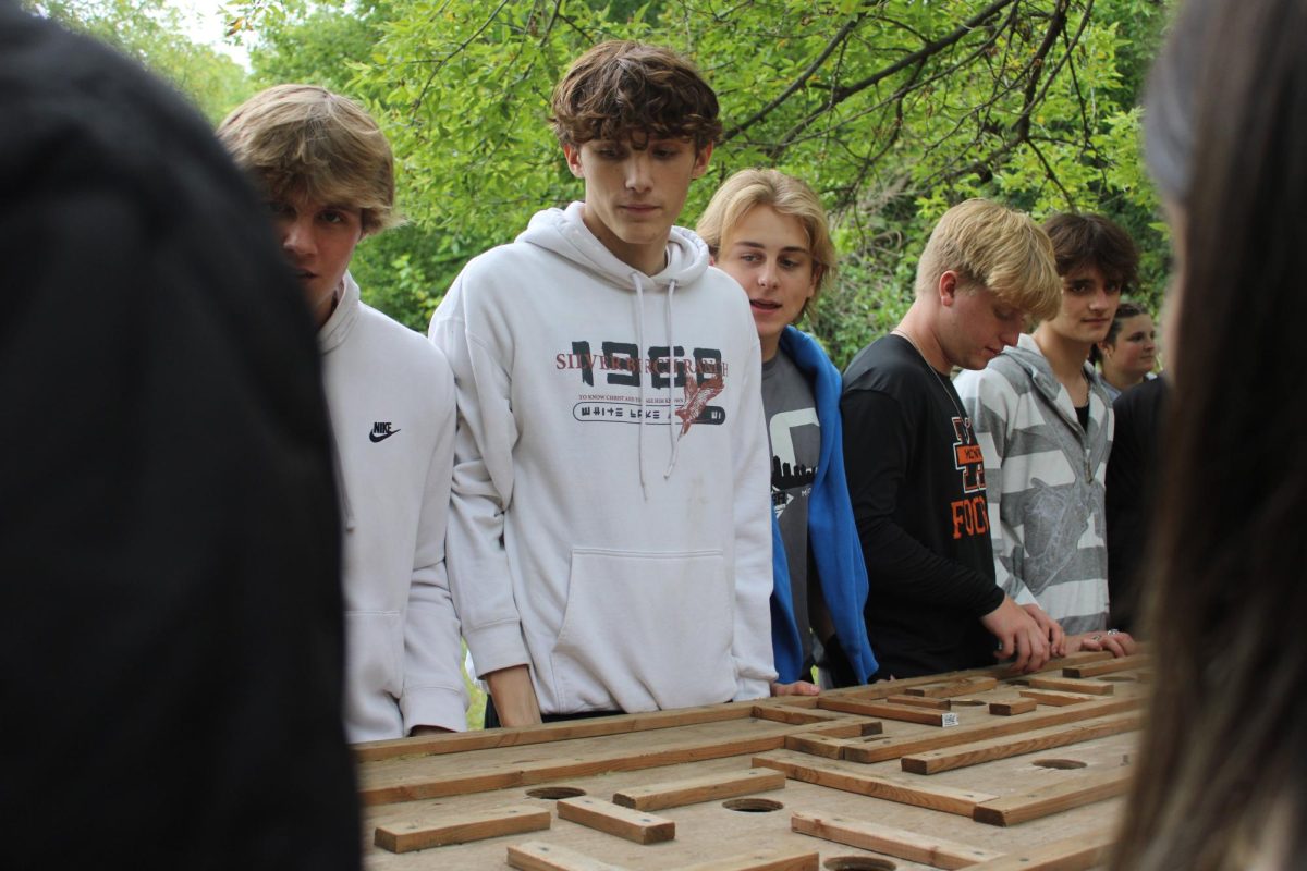 On Sept. 8, Leadership In Action students went to training to prepare for Freshman Pride Camp at Camp Duncan in Ingleside that they were leading the following week. 