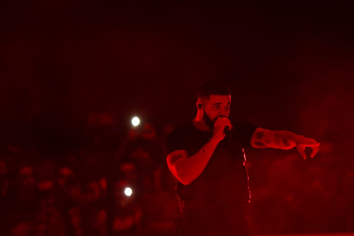 Drake performs in concert at the Staples Center on Friday, October 12, 2018.