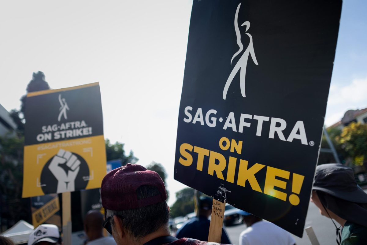 Members+and+supporters+of+SAG-AFTRA+picket+outside+Sony+Pictures+Studios+in+Culver+City%2C+California%2C+Tuesday%2C+Oct.+24%2C+2023.