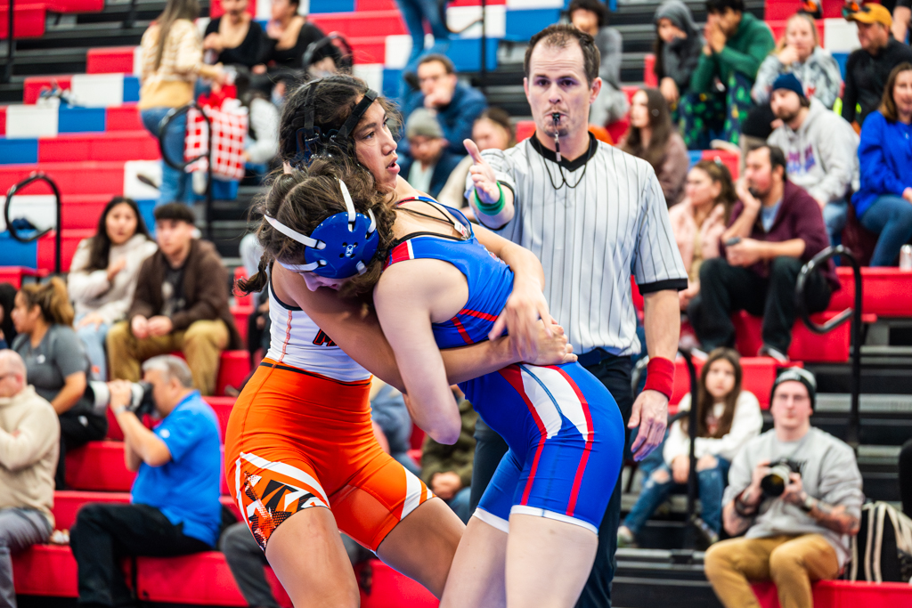 MCHS has a girls wrestling team for the first time in history of the school, and they have enjoyed a successful first season.