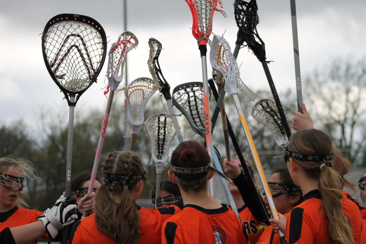 MCHS's girls lacrosse team took on Hoffman Estates High School at the McCracken Athletic Field.