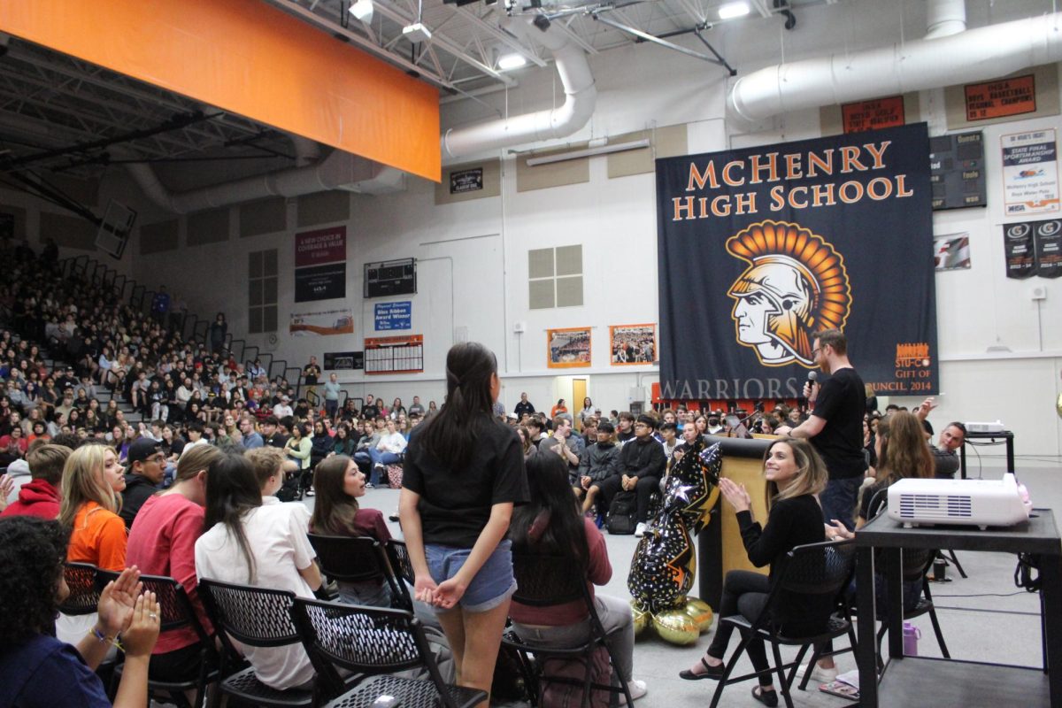 On May 3, MCHS hosted senior decision day to celebrate seniors plan for after high school