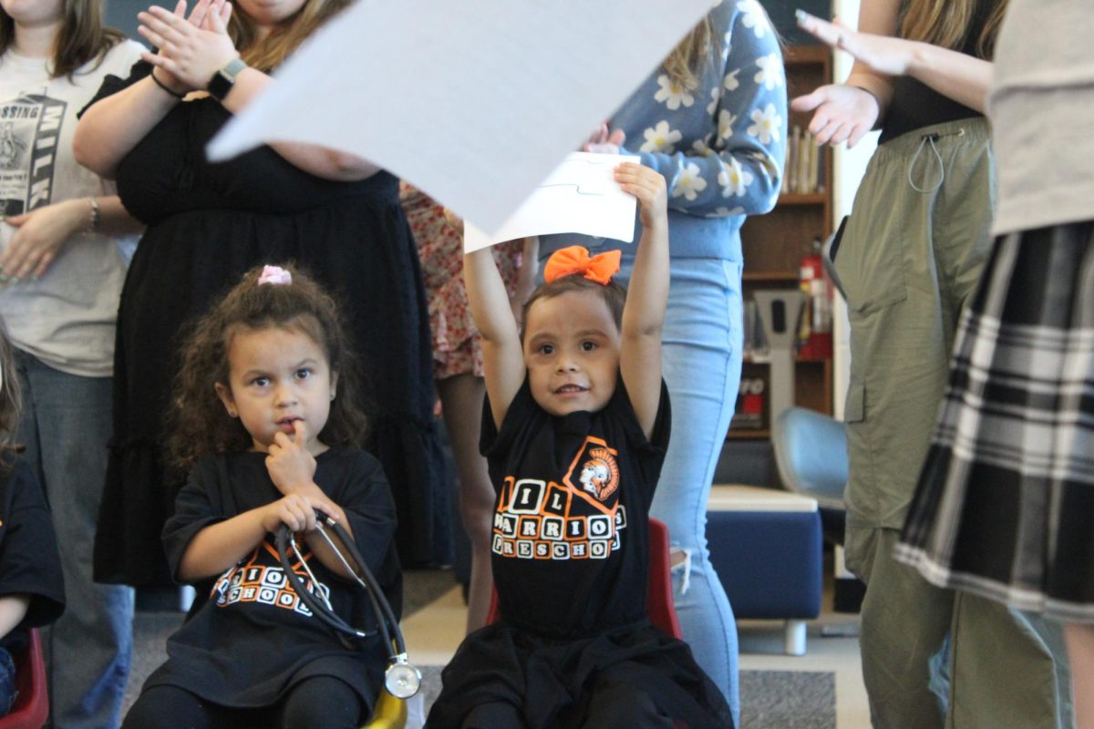 This past Friday, the Lil Warriors preschool lab students graduated in the Upper Camus Library.