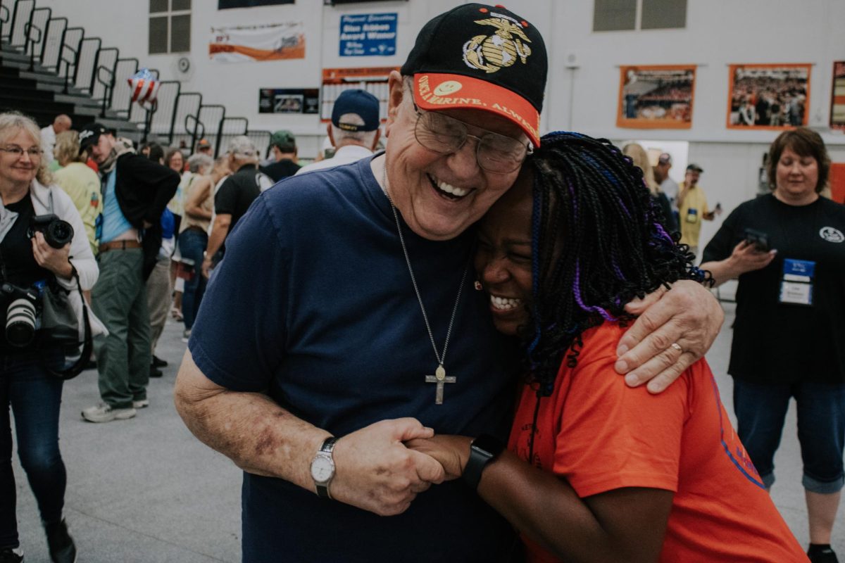 On Saturday August 25th, McHenry High School welcomed home those that served from their Honor Flight to Washington DC.