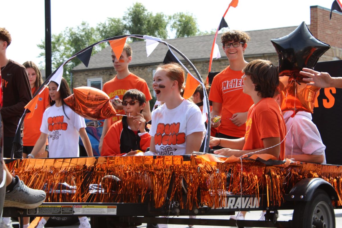 The parade is MCHS’s most visible Homecoming tradition. Moving from Veterans Memorial Park to the Freshman Campus on Oct. 6, Green Street will be lined by members of the Warrior Community young and old.