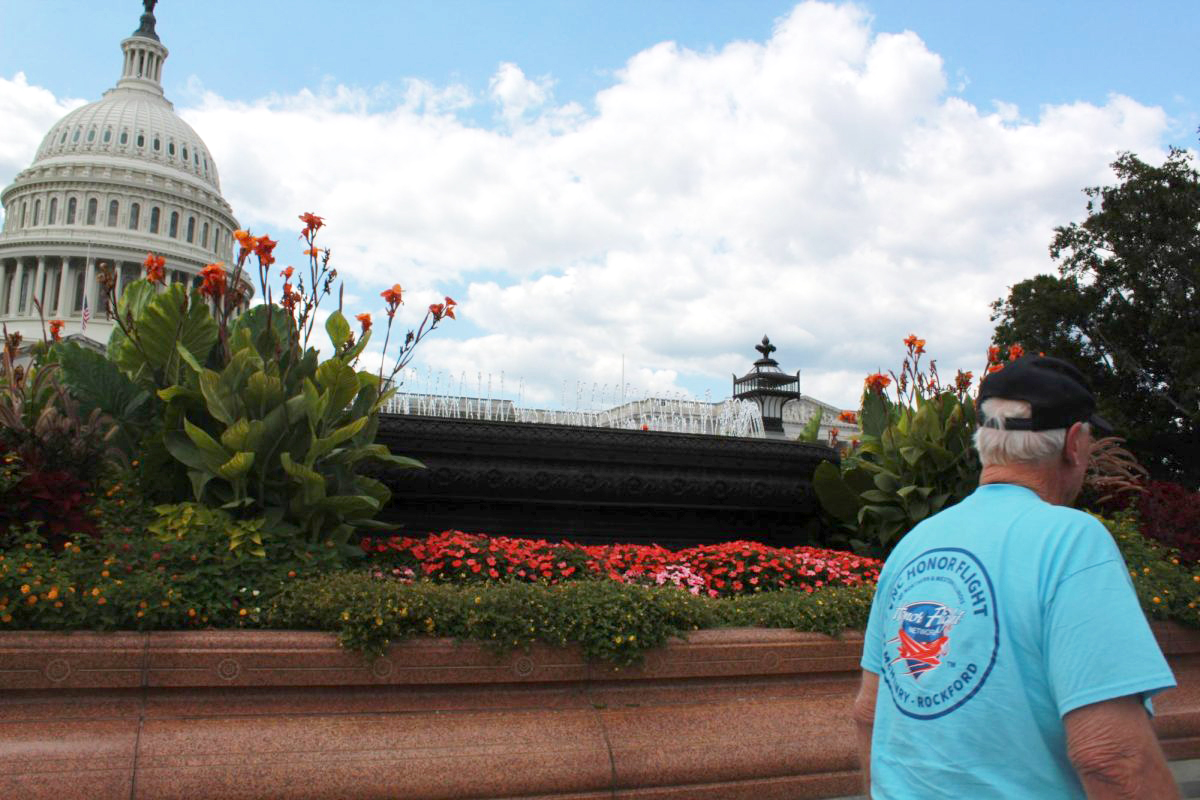 On Aug 23rd, veterans departed for Washington D.C. They saw memorials and the U.S capital on day one.