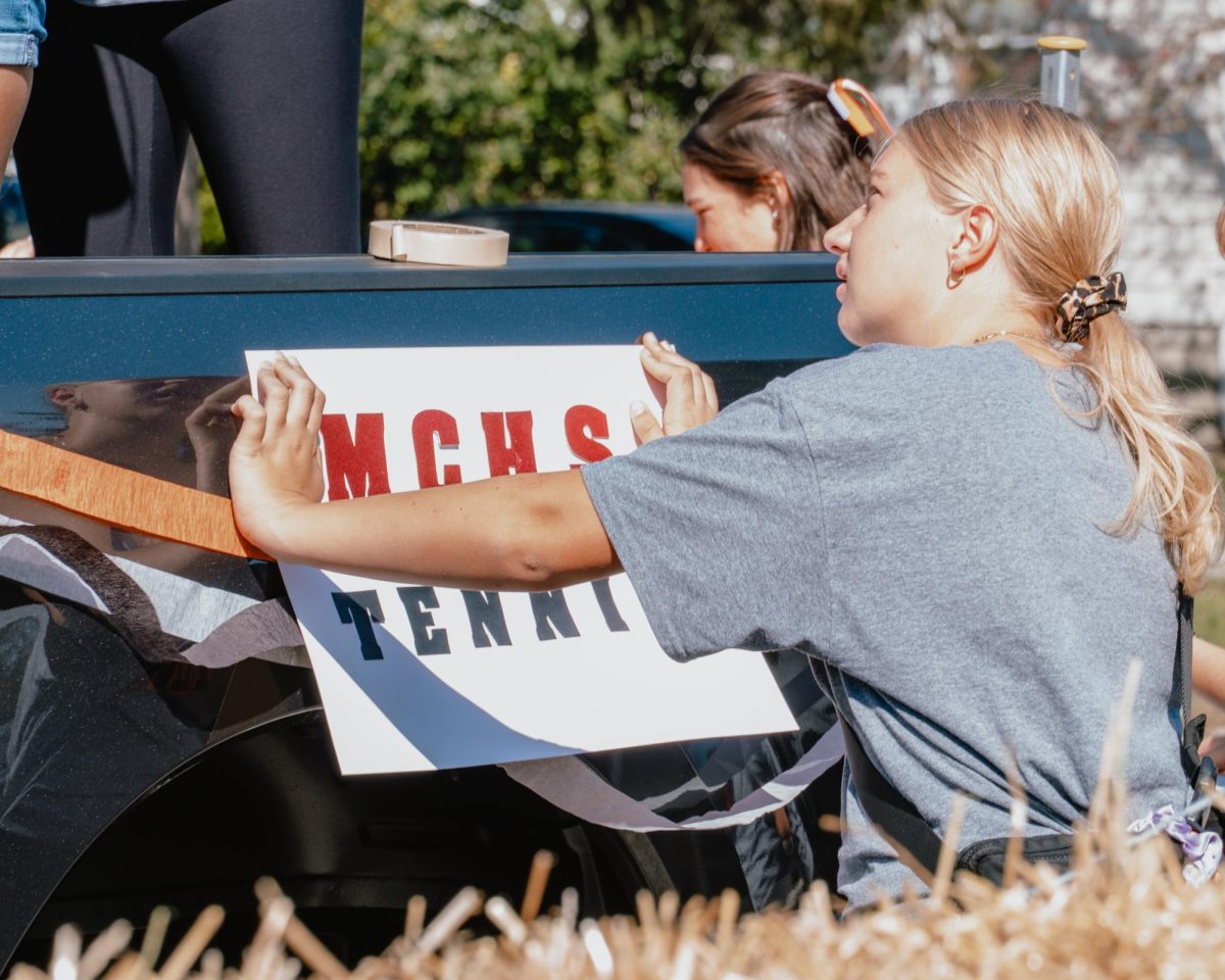 MCHS had their brand new Homecoming route ending at Millers Park for Pack the Point. Students were able to enjoy food and the homecoming crowning.