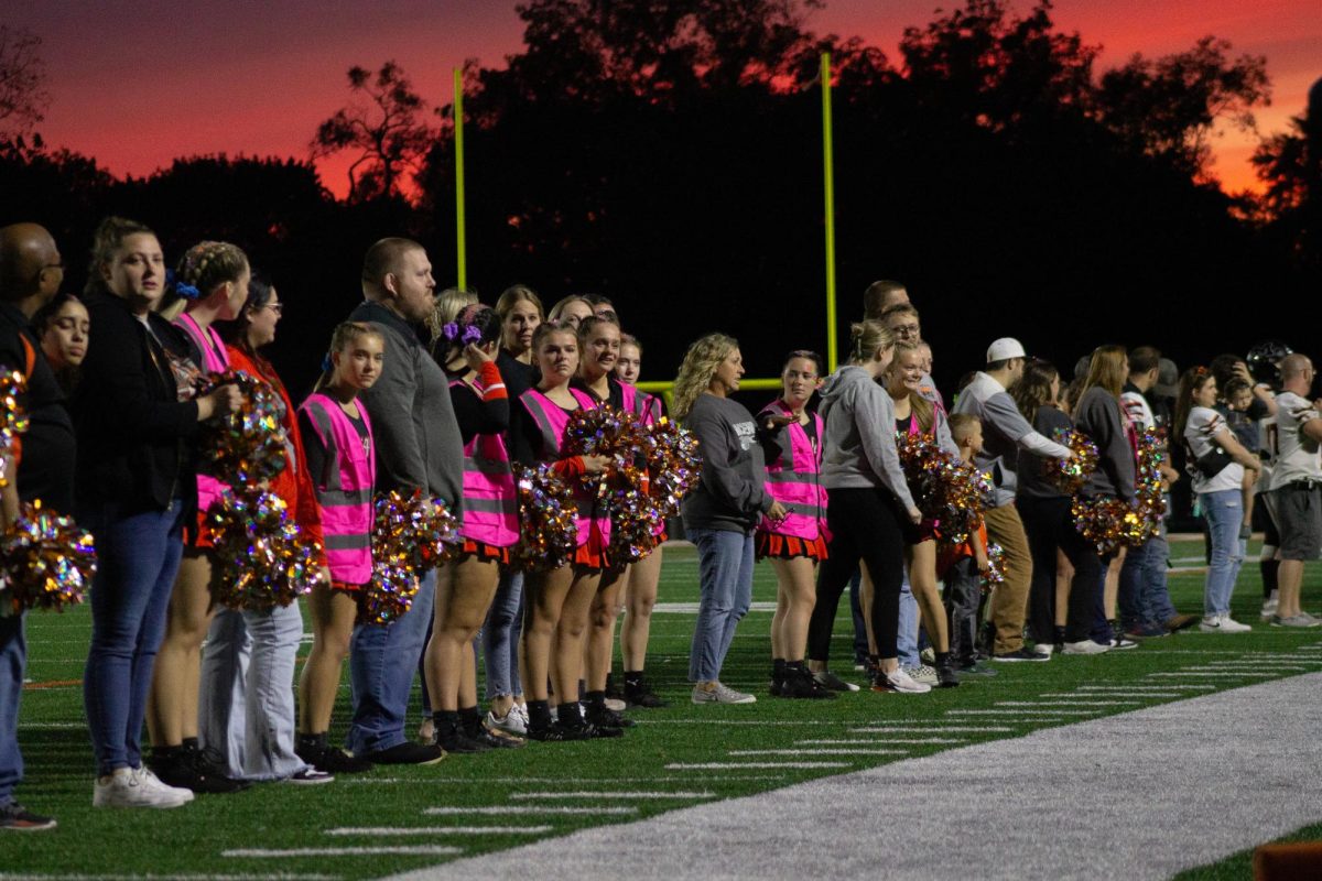 On Friday, Sept. 27, MCHS's football field was packed with players and staff for their annual Staff Appreciation game against Burlington Central. 