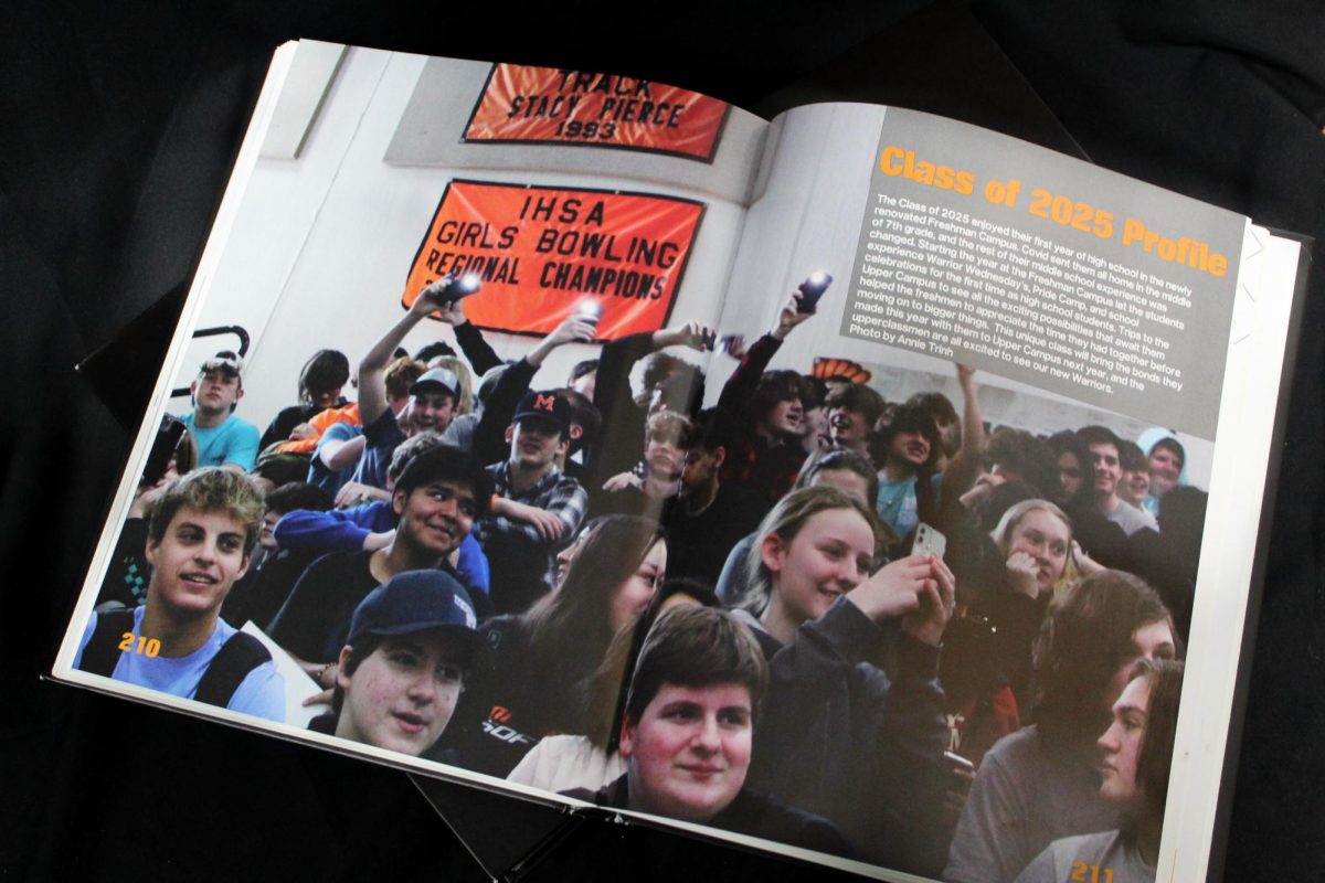 The Warrior yearbook staff captured the Class of 2025 at their first spirit rally in 2021. There aren’t many ninth grade campuses in school districts across the country, so MCHS’s Class of 2025 had a unique high school experience compared to other high school students in the U.S.