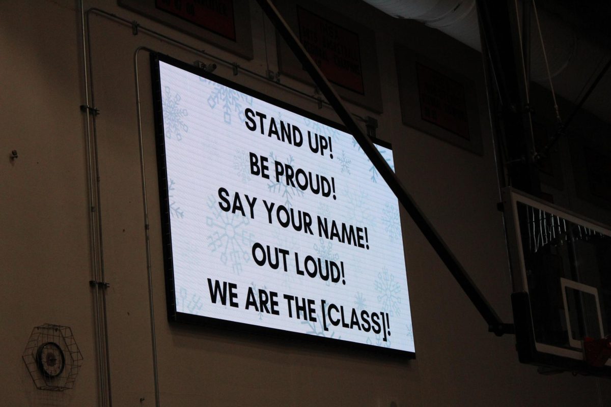 Students and staff at MCHS celebrate the semester coming to an end last week on Friday Dec. 13th. Students competed in different games to see which class is truly the best at MCHS.