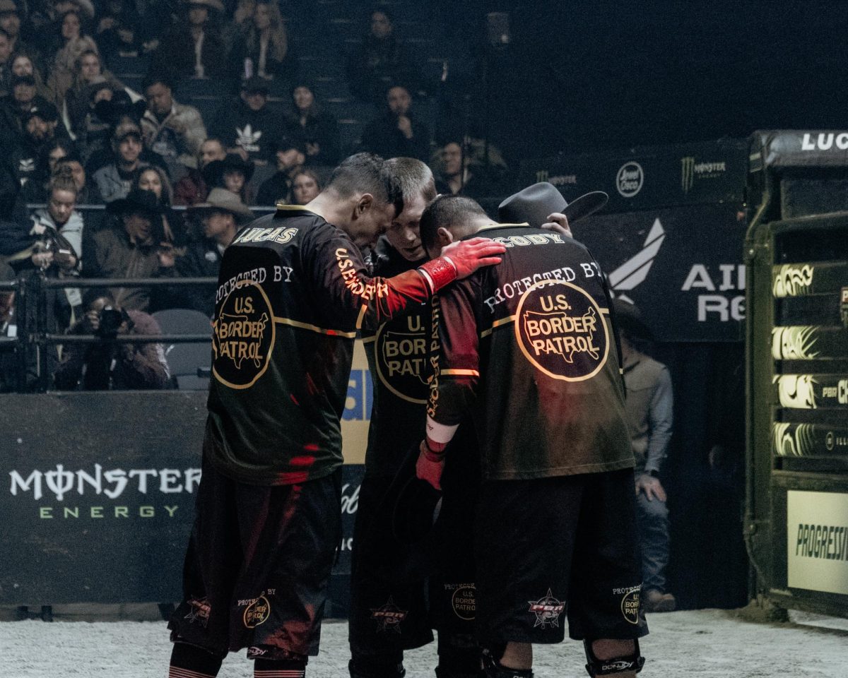 Professional Bull Riding stomped their way into Allstate Arena in Rosemont on Jan. 11. with Brady Fielder covering 3 bulls that night.