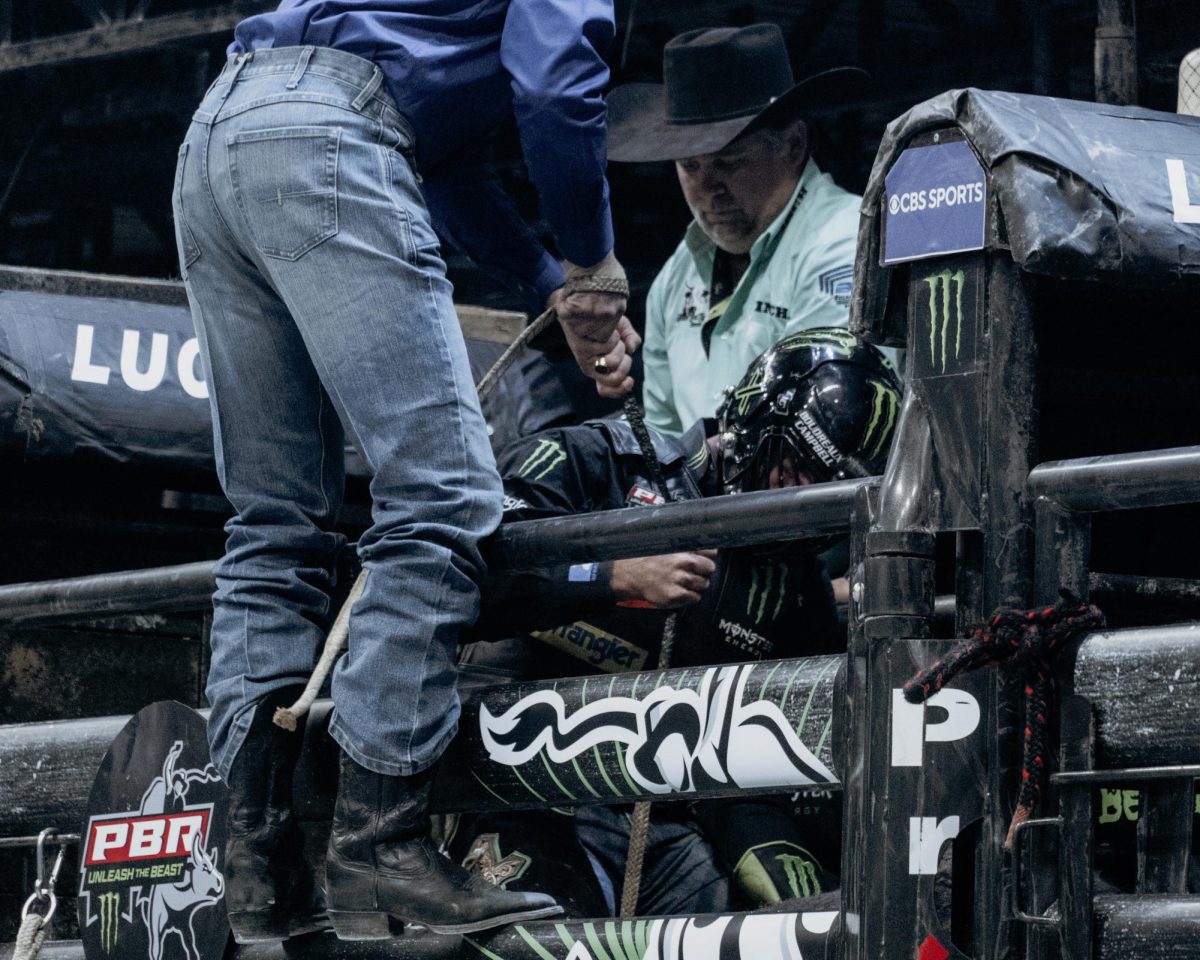 Professional Bull Riding stomped their way into Allstate Arena in Rosemont on Jan. 11. with Brady Fielder covering 3 bulls that night.