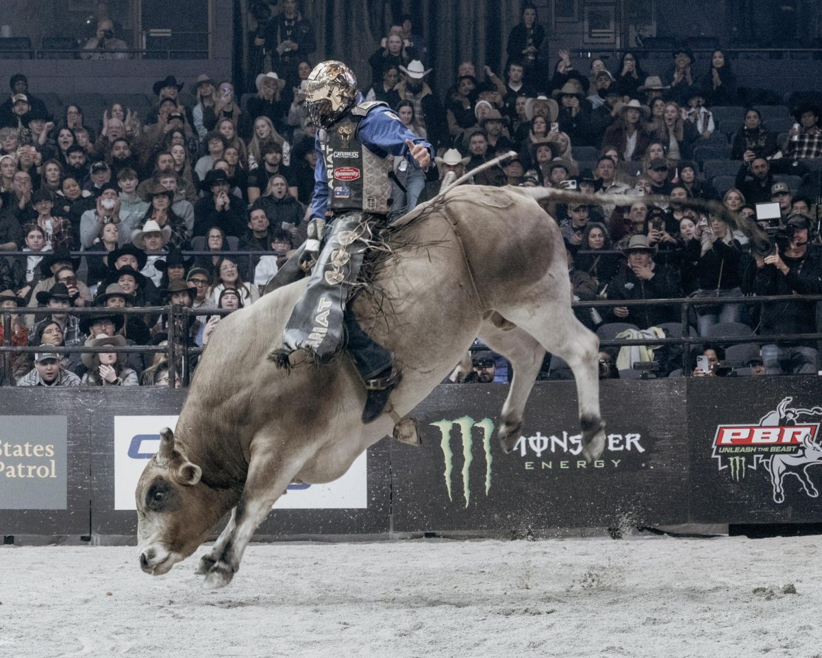 Professional Bull Riding stomped their way into Allstate Arena in Rosemont on Jan. 11. with Brady Fielder covering 3 bulls that night.