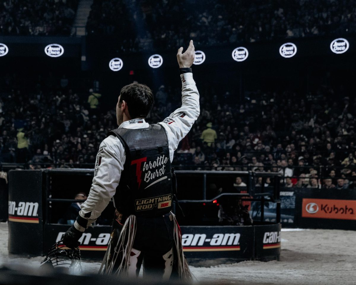 Professional Bull Riding stomped their way into Allstate Arena in Rosemont on Jan. 11. with Brady Fielder covering 3 bulls that night.