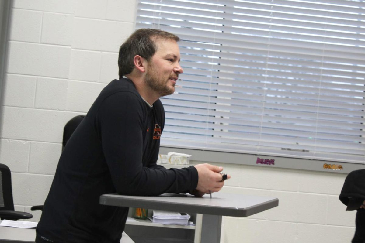 Social Science Division Chair and Summer School Principal Sean Sterner has build a bridge of community between his students and himself since starting at MCHS in 2008. Next year, he will be the Freshman Campus’s assistant principal.