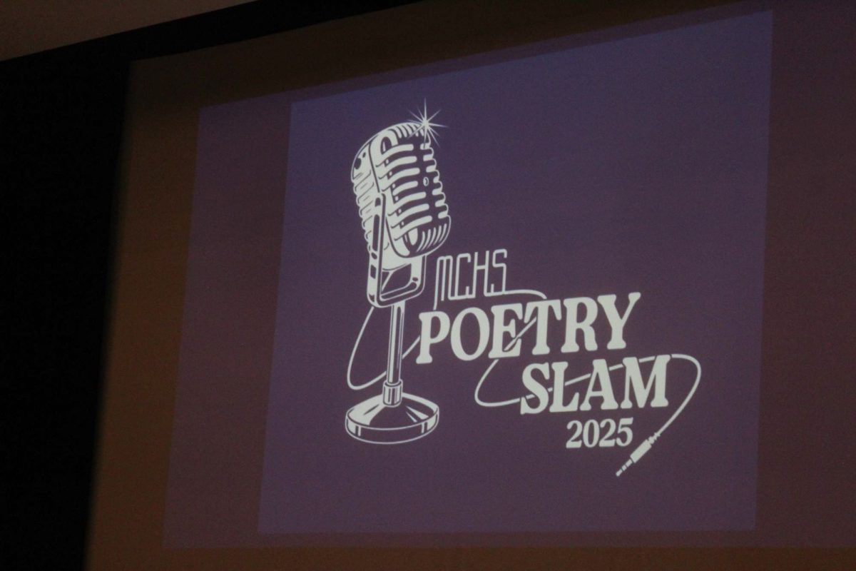 Sophomore students perform their deep, emotional poems in the auditorium to classmates and the judges during the Poetry Slam on Friday.