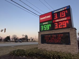 Local gas station near the recent shooting has seen less traction with the investigation