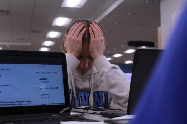 Students are slowly getting more stressed out as time runs out on the school year. The school can do more to help students handle this stress.