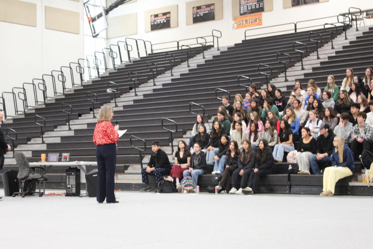 Students who took the CPR course were celebrated during AIM to honor their achievements.