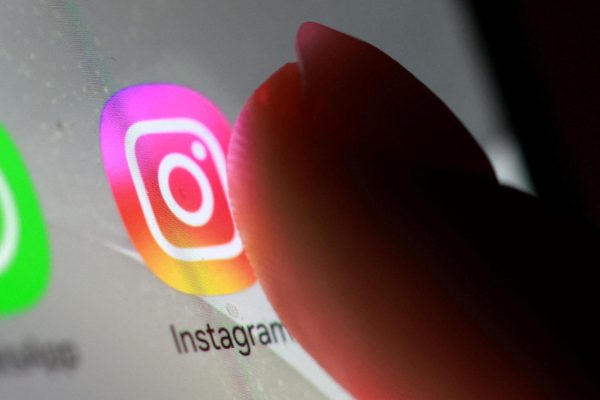 Instagram app icon is seen on a smartphone in this illustration taken October 27, 2025. REUTERS/Dado Ruvic/Illustration