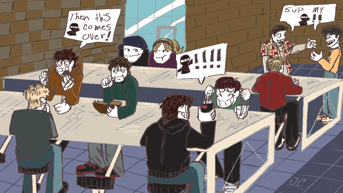 As the day goes on, many students might heard around a dozen slurs a day, which depending on the student might make them uncomforable.