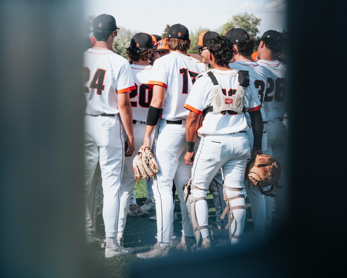McHenry varsity baseball takes the field on May 16. 2025 for senior night against Prairie Ridge.