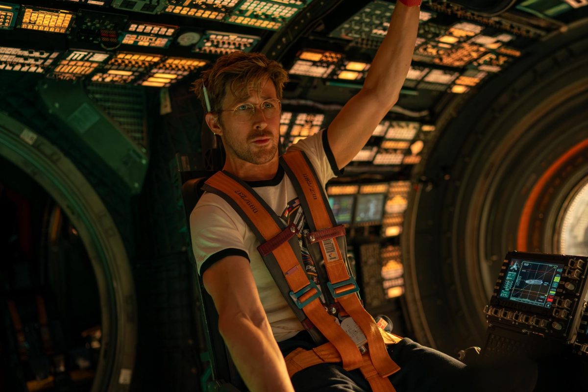 Ryland Grace, tries to pilot his ship toward Tau Ceti. It's the only "healthy" star, and his only hope. Doing this alone is hard, but that's where Rocky comes in and steals the show. 