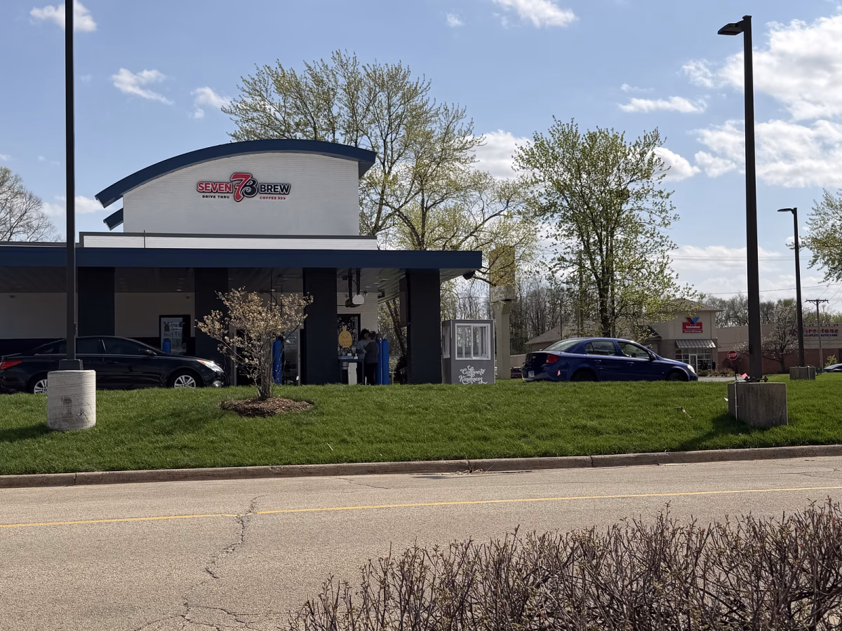 The new 7Brew is open in Crystal Lake. Customers, who prefer more customization options, flock to this 7Brew happy it is now closer to their homes.